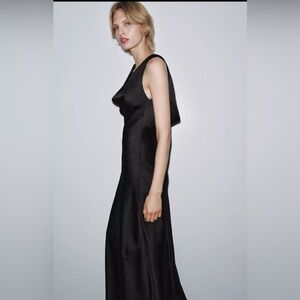 🔥🔥Zara ZW collection satin long dress